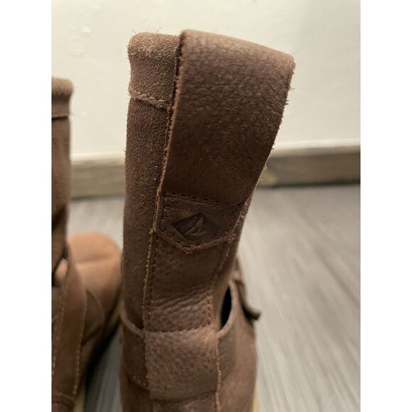 Sperry Maritime Step In Pull On Womens Brown Casual Boots STS86684 Size 7 - Picture 7 of 16
